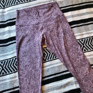 Lululemon Align 7/8 Floral Design